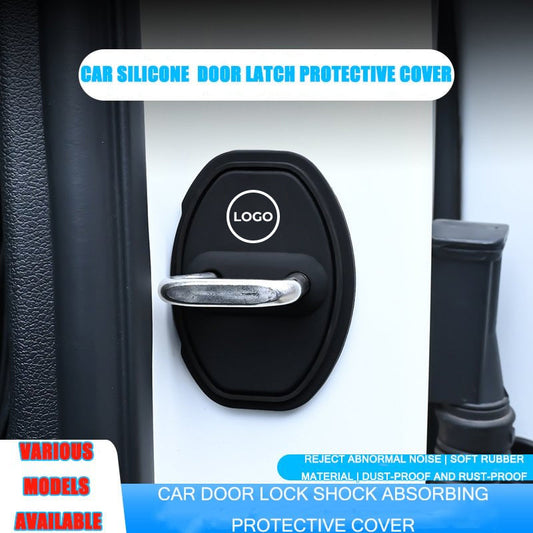 Custom Made Car Silicone  Door Latch Protective Cover(4PCS)